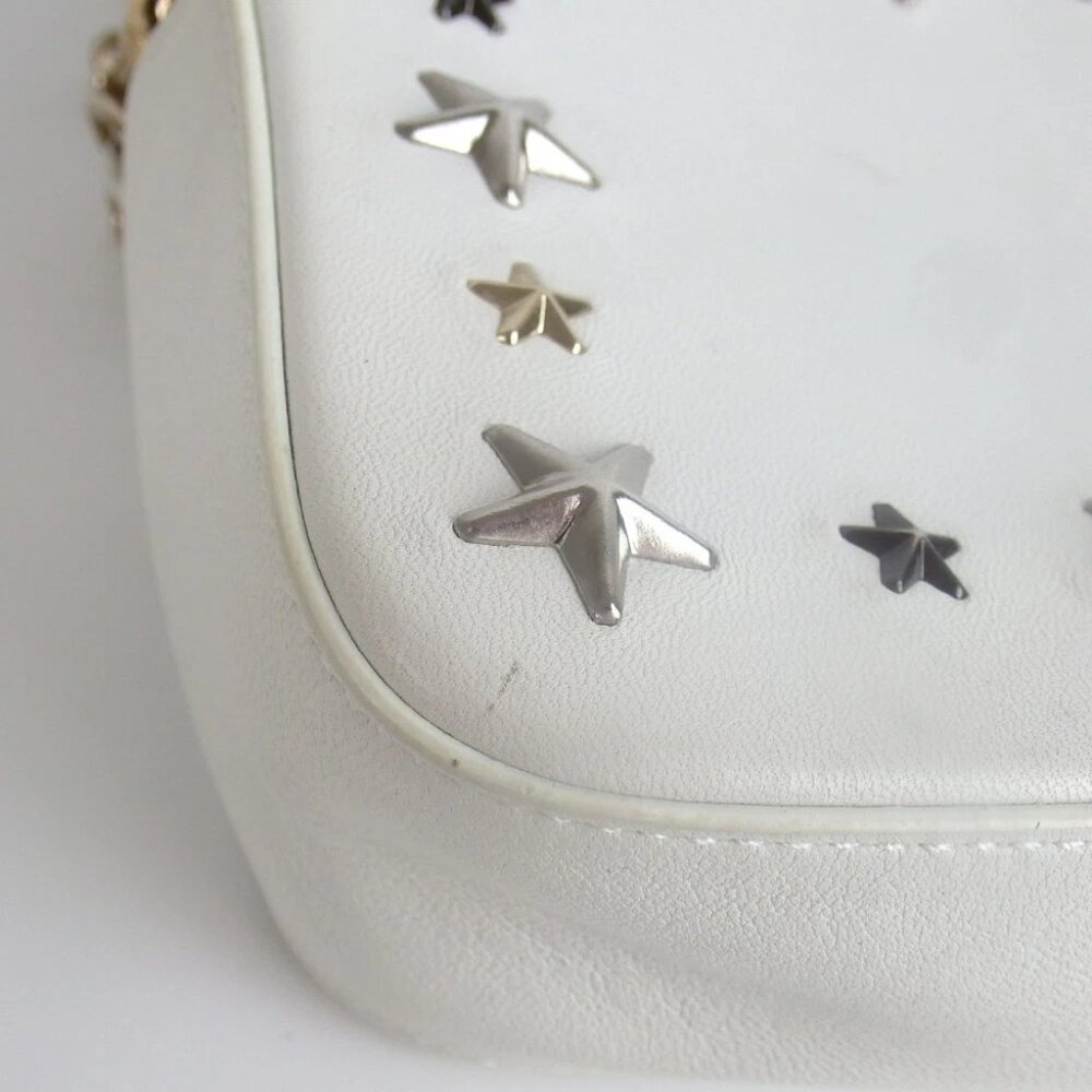 Authentic JIMMY CHOO Star studs Shoulder Bag leather [Used] - Picture 13 of 16